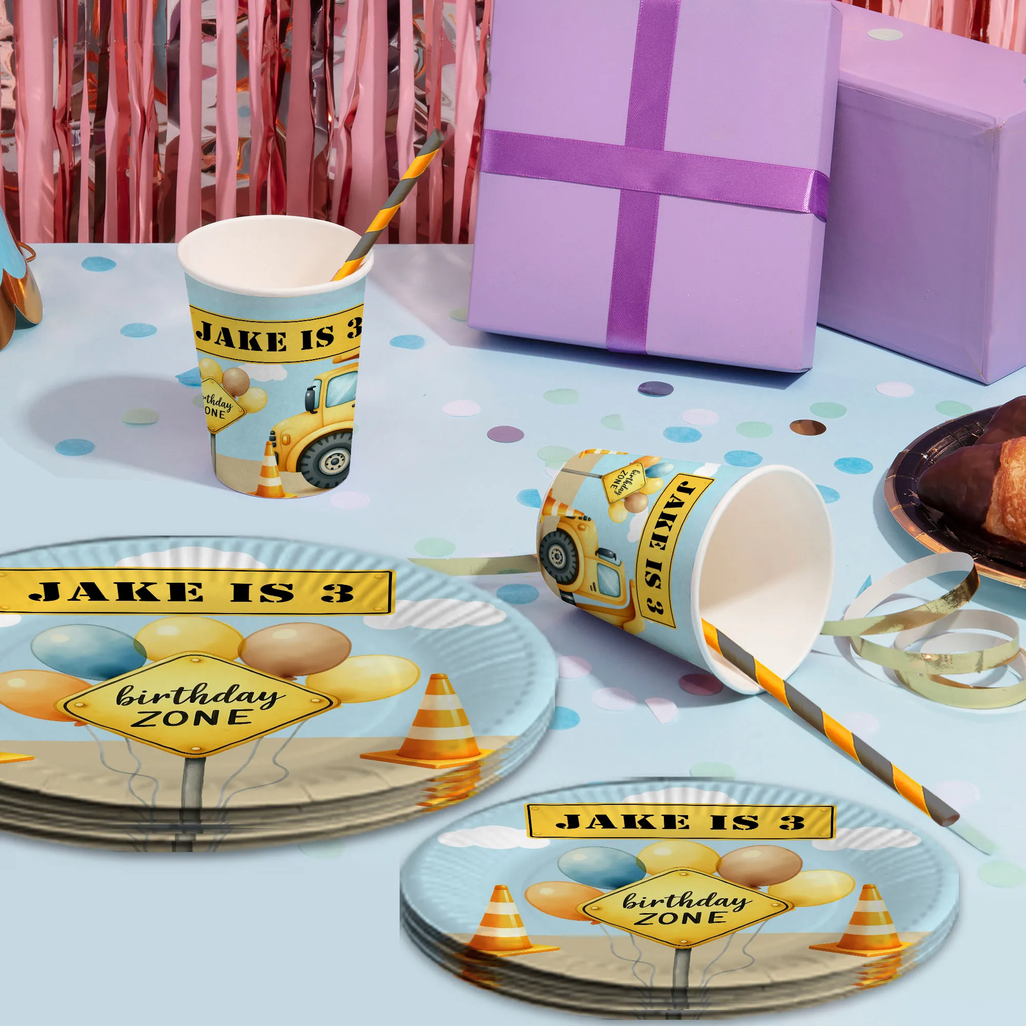 Builder Kids Party Set image 3